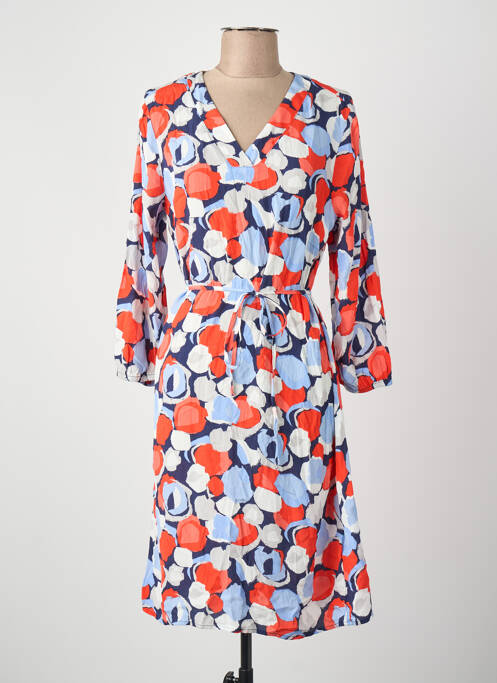 Robe mi-longue orange TOM TAILOR femme