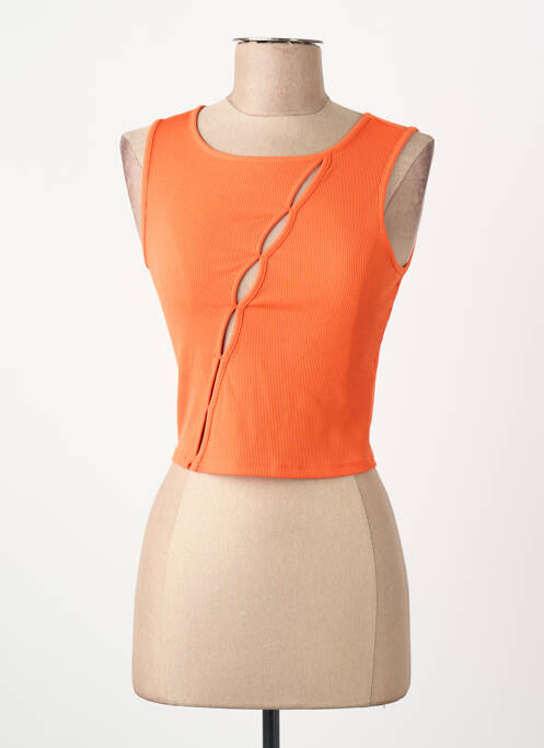 Débardeur manches longues orange JJXX femme