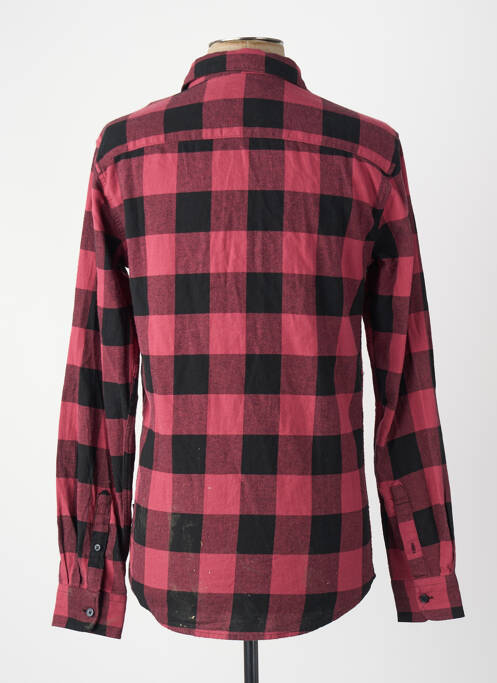 Chemise manches longues manches longues rouge ONLY&SONS homme