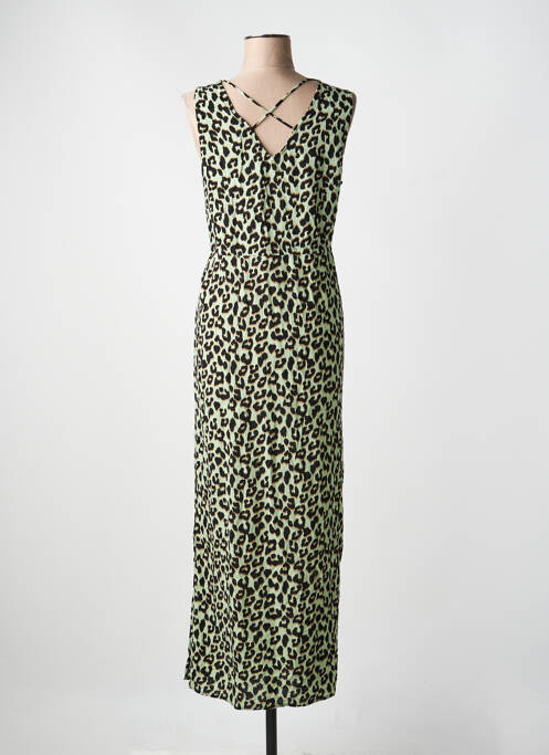 Robe longue sans manche sans manche vert VERO MODA femme