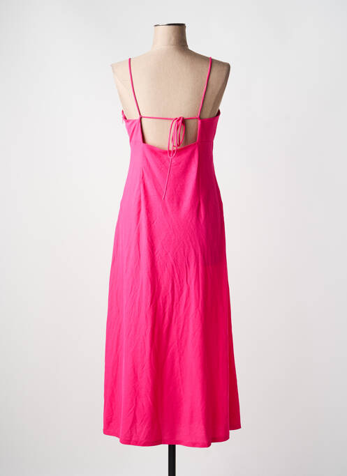 Robe courte rose MANGO femme