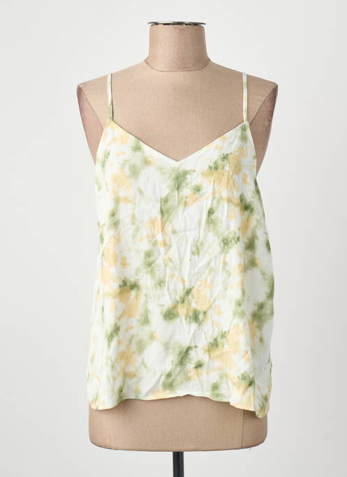 Top col v vert VILA femme