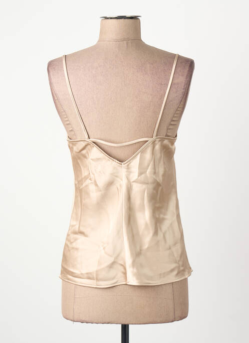 Débardeur beige MANGO femme