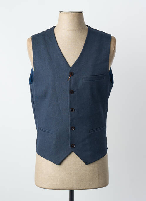 Gilet sans manche bleu LE FABULEUX MARCEL DE BRUXELLES homme