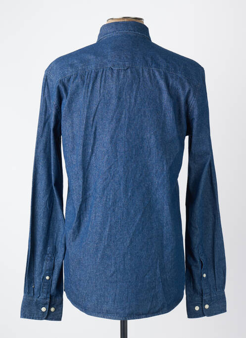 Chemise manches longues manches longues bleu ONLY&SONS homme