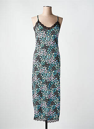 Robe longue sans manche sans manche bleu JACQUELINE DE YONG femme