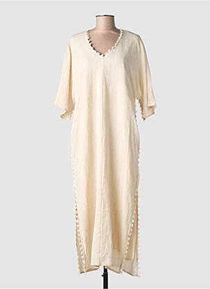 Robe longue beige ASTRID BLACK LABEL femme
