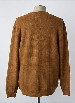 Pull marron TOM TAILOR homme