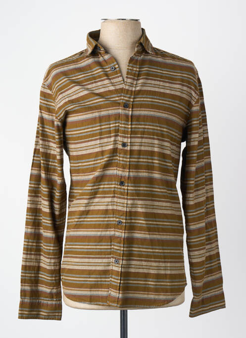 Chemise manches longues vert JACK & JONES homme