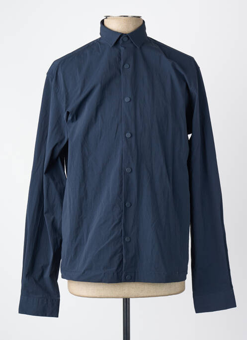 Chemise manches longues bleu JACK & JONES homme