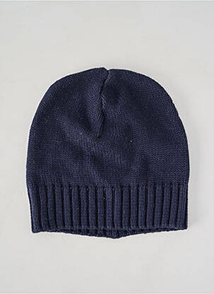 Bonnet bleu BRUCE & BUTLER  homme