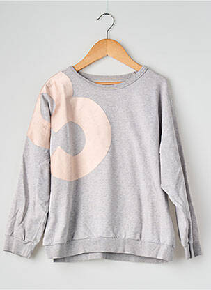 Sweat-shirt gris BELLEROSE fille