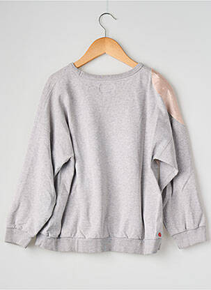 Sweat-shirt gris BELLEROSE fille