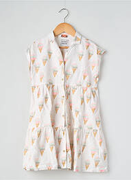 Robe courte beige TAPE À L'OEIL fille