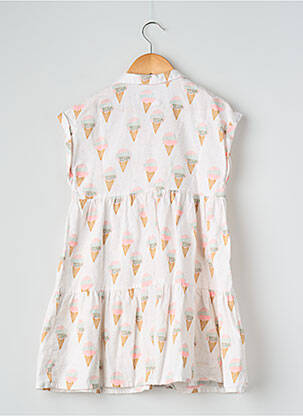 Robe courte beige TAPE À L'OEIL fille
