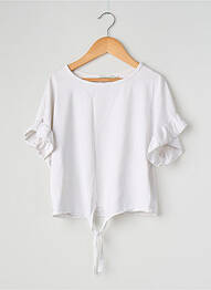 T-shirt blanc MINI MOLLY BY MOLLY BRAKEN fille