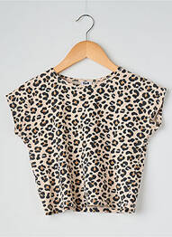 T-shirt marron TAPE À L'OEIL fille