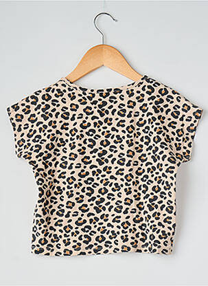 T-shirt marron TAPE À L'OEIL fille