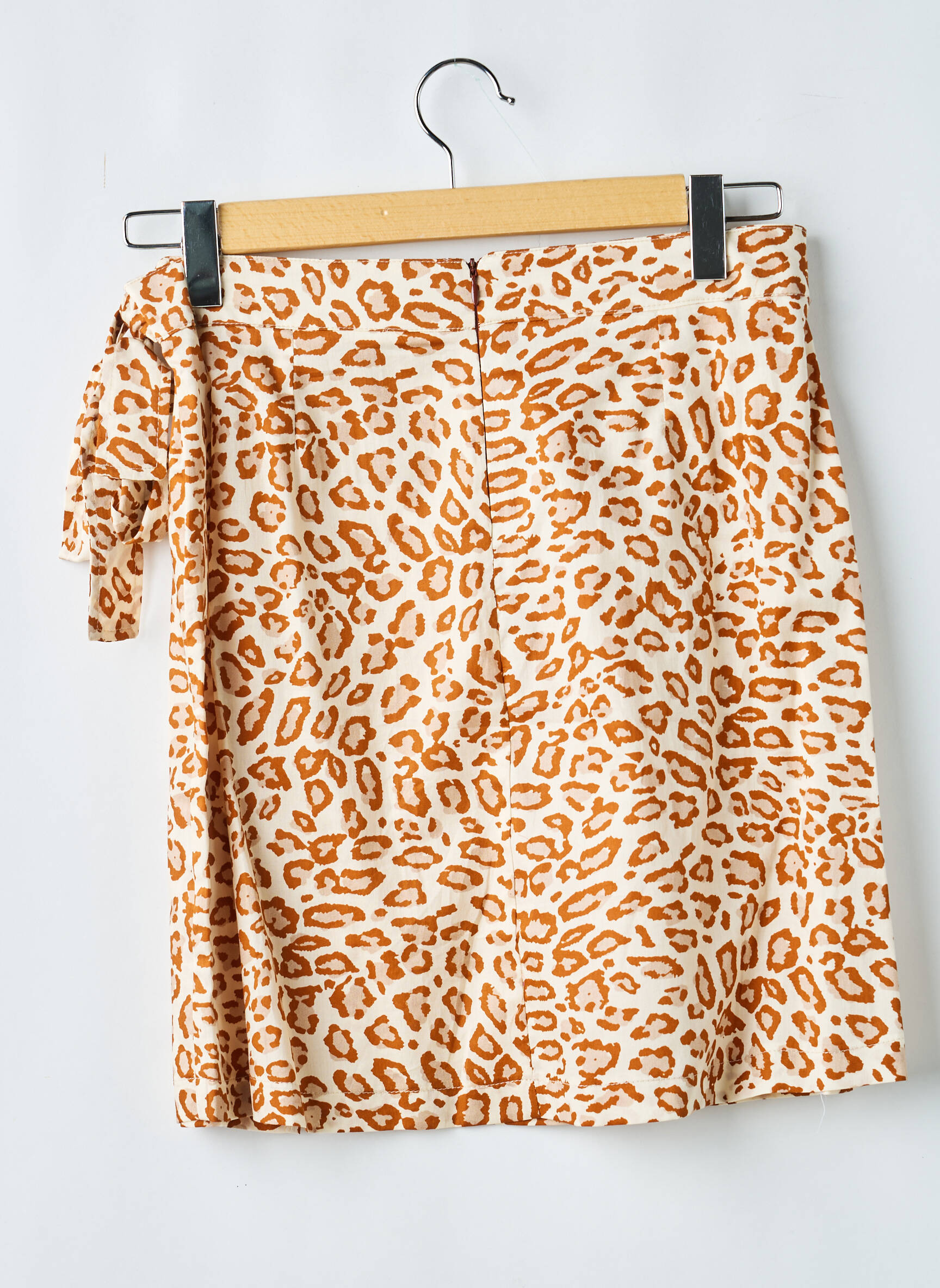 Jupe courte marron LA PETITE FRANCAISE femme
