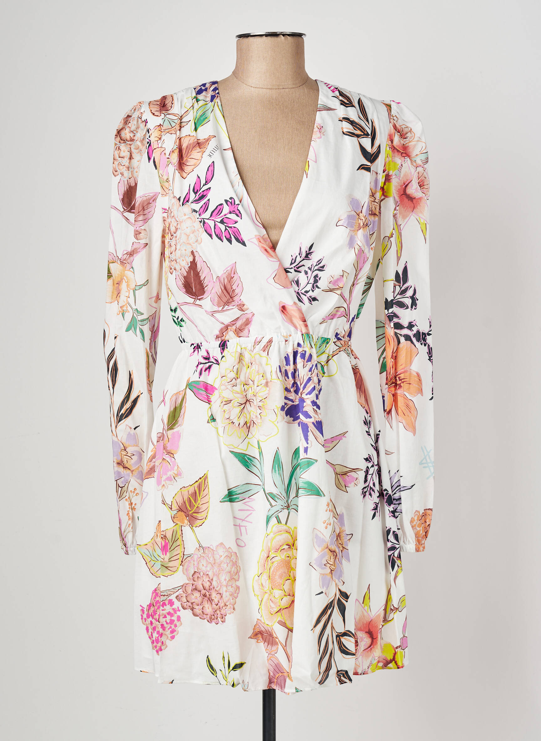 Robe courte multicolore TWINSET femme