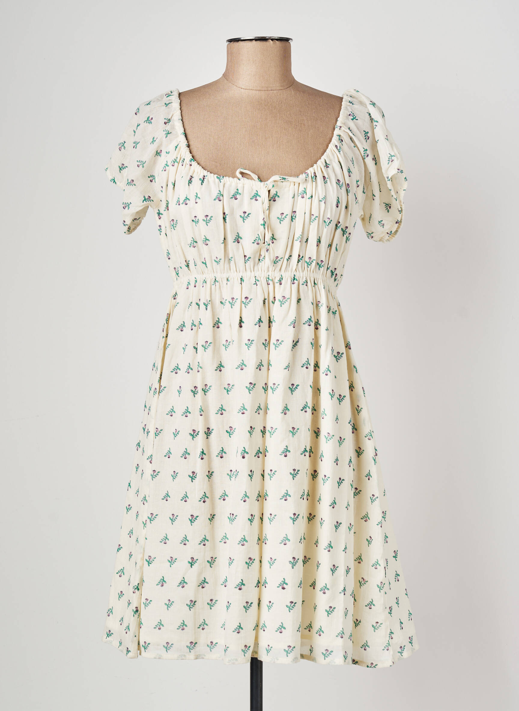 Robe courte beige EMILE ET IDA femme