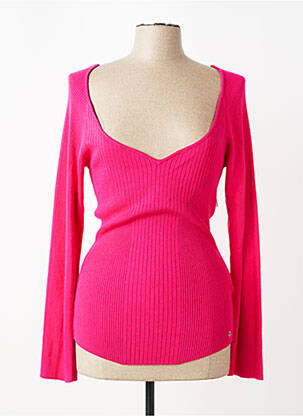 Pull rose GUESS femme