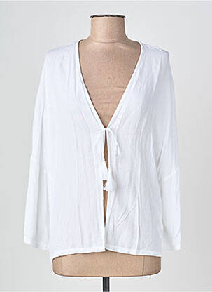 Gilet manches longues blanc STREET ONE femme