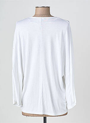 Gilet manches longues blanc STREET ONE femme