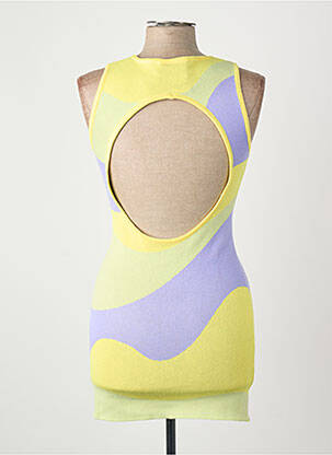 Robe courte jaune DAISY STREET femme