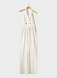 Combi-pantalon blanc MANGO femme