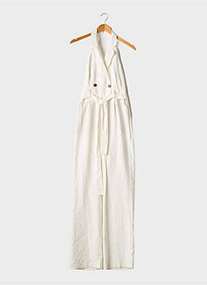 Combi-pantalon blanc MANGO femme