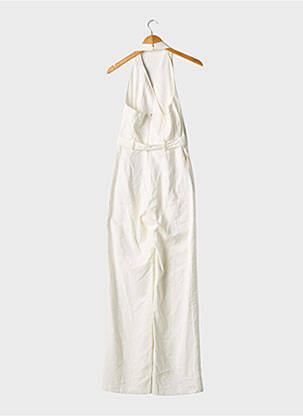 Combi-pantalon blanc MANGO femme