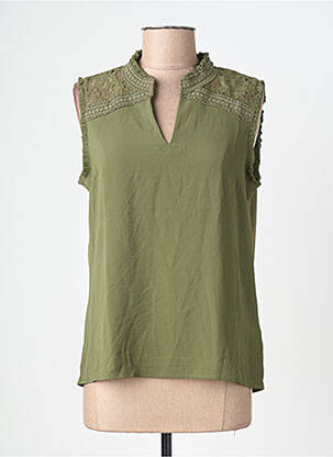 Débardeur vert NAF NAF femme