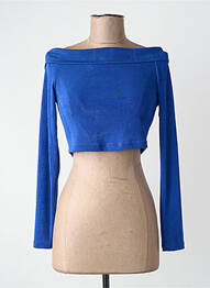 T-shirt bleu NEON & NYLON femme