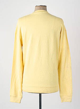 Pull manches longues manches longues jaune JACK & JONES homme