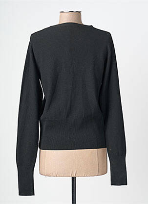 Gilet manches longues noir ASTRID BLACK LABEL femme