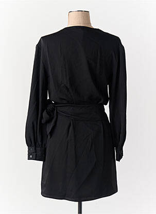 Robe mi-longue noir MANGO femme