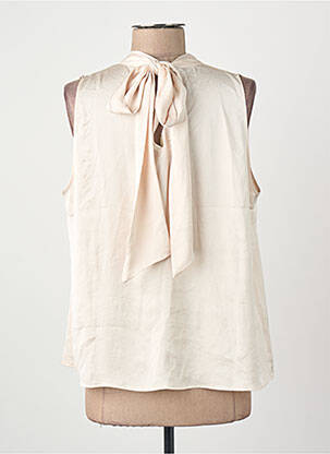 Blouse beige MANGO femme