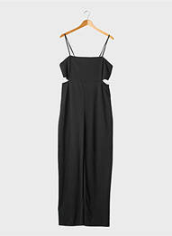 Combi-pantalon noir MANGO femme