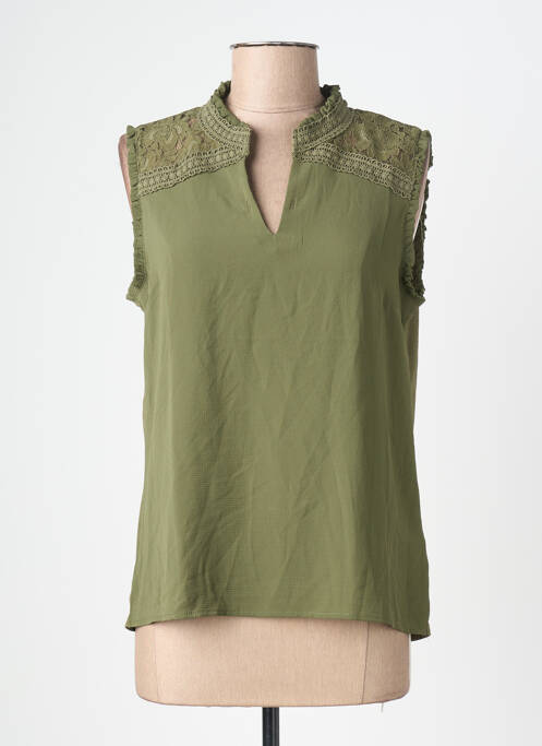 Débardeur vert NAF NAF femme