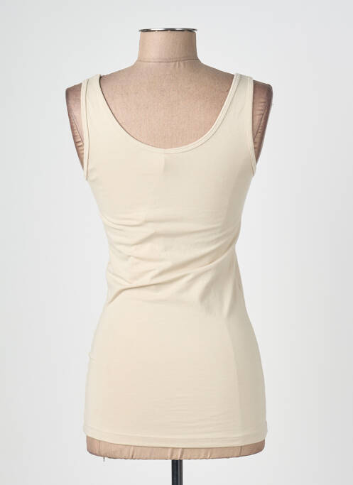 Débardeur stretch beige ONLY femme