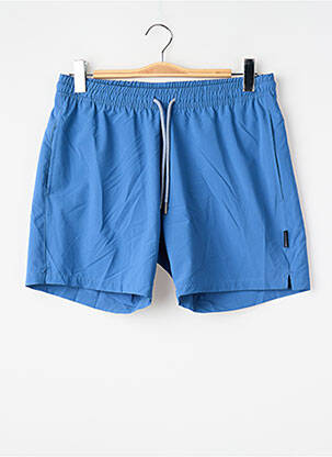 Short de bain bleu BRUCE & BUTLER  homme