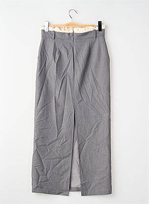 Jupe longue gris ASTRID BLACK LABEL femme