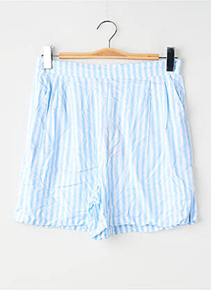 Short coupe droite bleu PIECES femme