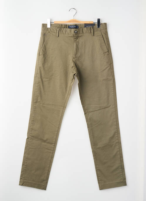 Pantalon chino vert BRUCE & BUTLER  homme