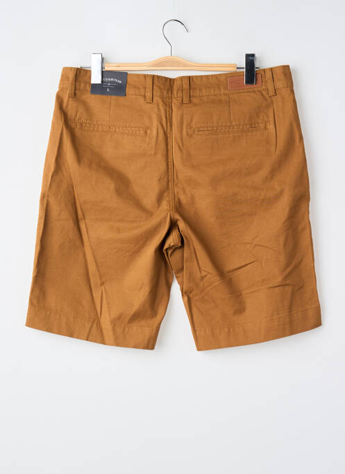 Bermuda marron BRUCE & BUTLER  homme