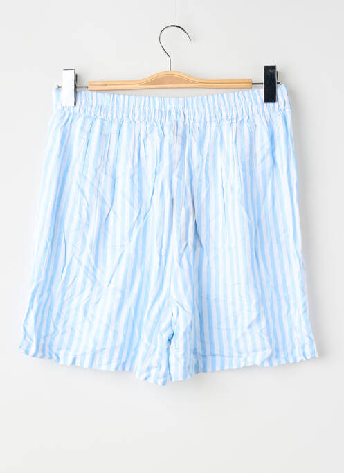 Short coupe droite bleu PIECES femme