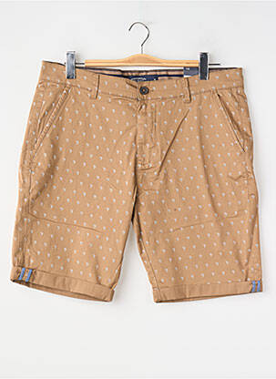 Short de bain marron BRUCE & BUTLER  homme