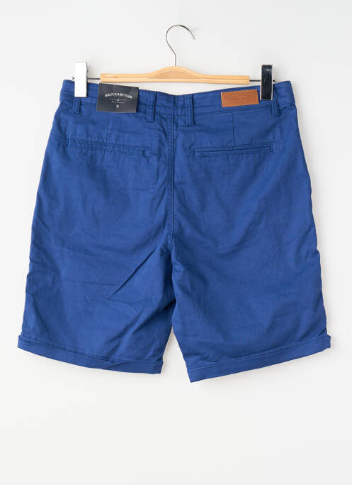 Bermuda bleu BRUCE & BUTLER  homme