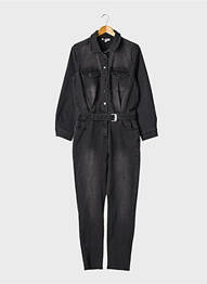 Combi-pantalon gris MORGAN femme